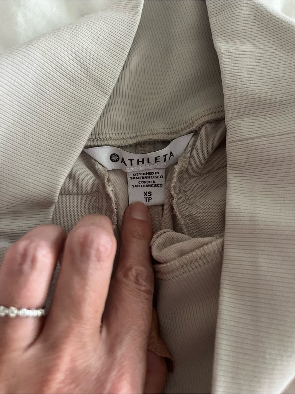 Athleta Venice Wide Leg Pull-On Pants in color Willow - Picture 8 of 12